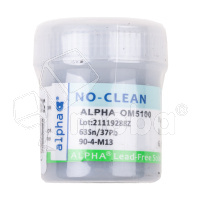 Паста паяльная Alpha OM-5100 (52 г, среднетемпературная 183°C)