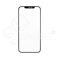 Стекло для переклейки iPhone 12 Pro Max в сборе с OCA пленкой Черный - OR (Mitsubishi)