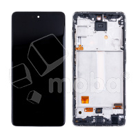 Дисплей для Samsung Galaxy A52/A52 5G/A52s 5G (A525F/A526B/A528B) модуль с рамкой Белый - (OLED) (Full Size)