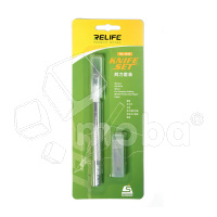 Скальпель Relife RL-101E (рукоятка + 6 насадок лезвий)