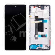 Дисплей для Xiaomi Poco X5 Pro 5G/Redmi Note 12 Pro 5G (22101320G/22101316C/22101316I/22101316G) модуль с рамкой Черный - OR (SP)
