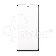 Стекло для переклейки Samsung Galaxy A71 (A715F) с OCA пленкой Черный - OR (Mitsubishi)