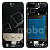 Рамка дисплея для Huawei Honor 10 (COL-L29) Черный (возможен дефект ЛКП)