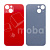 Задняя крышка для iPhone 13 (A2635) Красный (стекло, монолит, широкий вырез под камеру, логотип) - Премиум