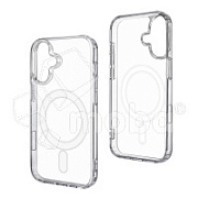 Чехол-накладка для iPhone 16 Plus (Magsafe, прозрачный)