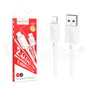 Кабель USB - Lightning Hoco X88 (2.4А, 2 м) Белый