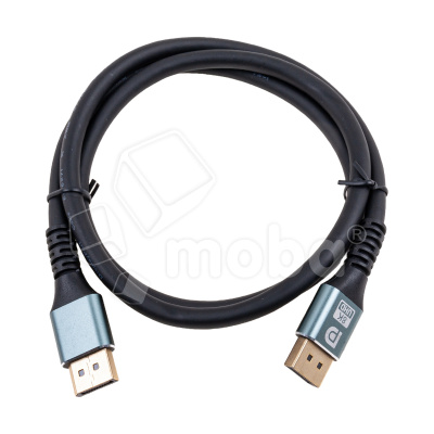 Кабель DisplayPort - DisplayPort (ver. 1.4, 1 м) Черный