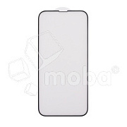 Защитное стекло "Матовое" для iPhone 13 Pro Max/14 Plus Черный (Закалённое, полное покрытие)