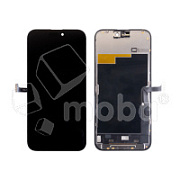 Дисплей для iPhone 15 Pro Max (A3106) в сборе с тачскрином Черный - (In-Cell, Full HD, 120 Гц) (с верификацией = с привязкой без ошибки)