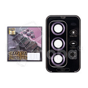 Защитное стекло линзы камеры для Galaxy Samsung S24+ (S926B) (комплект 3 шт.) Фиолетовый