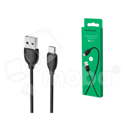 Кабель USB - MicroUSB Borofone BX19 (2A) Черный