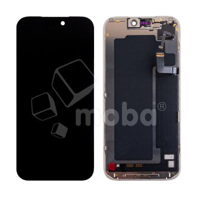 Дисплей для iPhone 17 Pro Max (A3526) в сборе с тачскрином Черный - OR (SP) (с верификацией “Новая запчасть”)