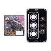 Защитное стекло линзы камеры для Galaxy Samsung S24 (S921B) (комплект 3 шт.) Фиолетовый